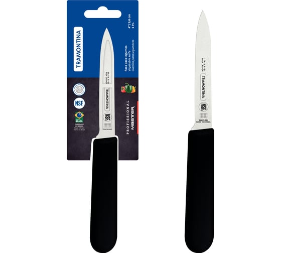 Изображение товара Нож для очистки TRAMONTINA Professional Master 10 см 24625/104-TR