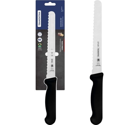 Изображение товара Нож для хлеба TRAMONTINA Professional Master 20 см 24627/108-TR