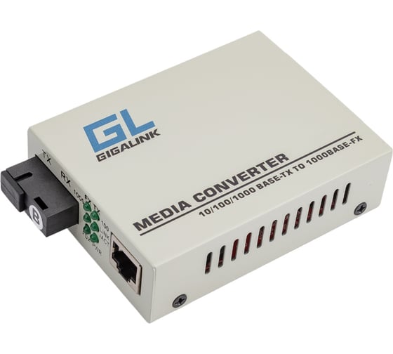 Изображение товара Конвертер Gigalink UTP, 100/1000Мбит/c GL-MC-UTPF-SC1G-18SM-1550