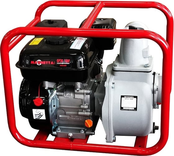 Изображение товара Бензиновая мотопомпа MAGNETTA GP30-168F