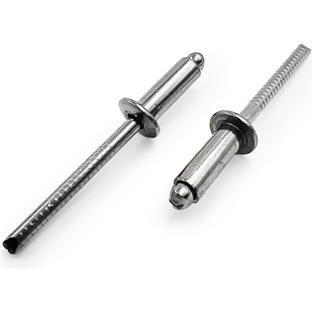 Изображение товара Заклепка вытяжная KREPFIELD 6x16 со стандартным бортиком 50 шт