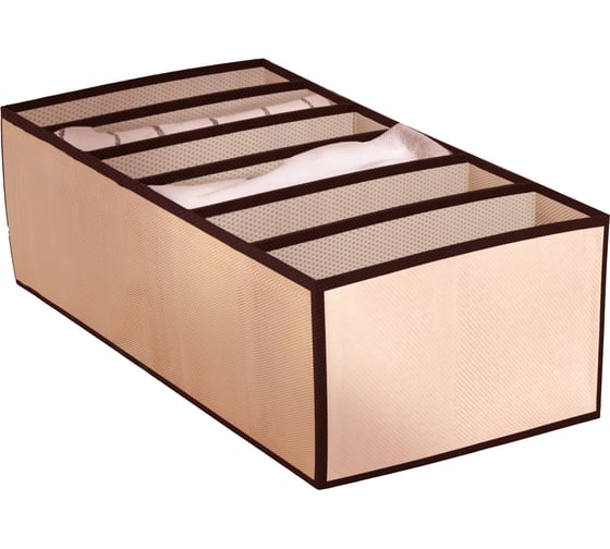 Изображение товара Ящик с разделителями Good Sale, 6 секций, 34x16x10 см GS1032