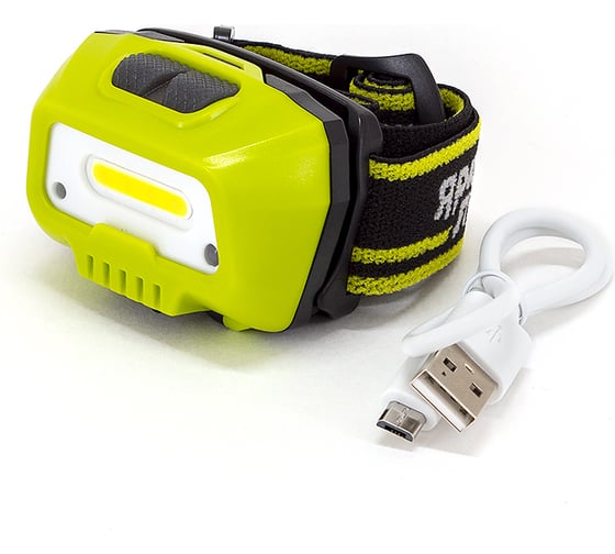 Изображение товара Налобный фонарь ЯРКИЙ ЛУЧ LH-300 ACCU Red COB 100/300лм+2режима красный диод, сенсор включения, Li-Ion 1200mA 4606400106364