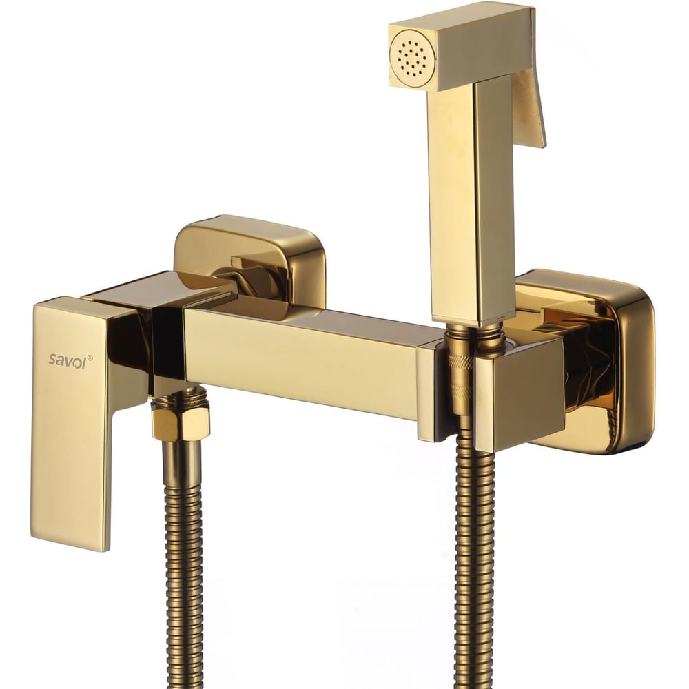 Изображение товара Смеситель для биде Savol S-FXQ005B анодированный глянцевое золото современный стиль