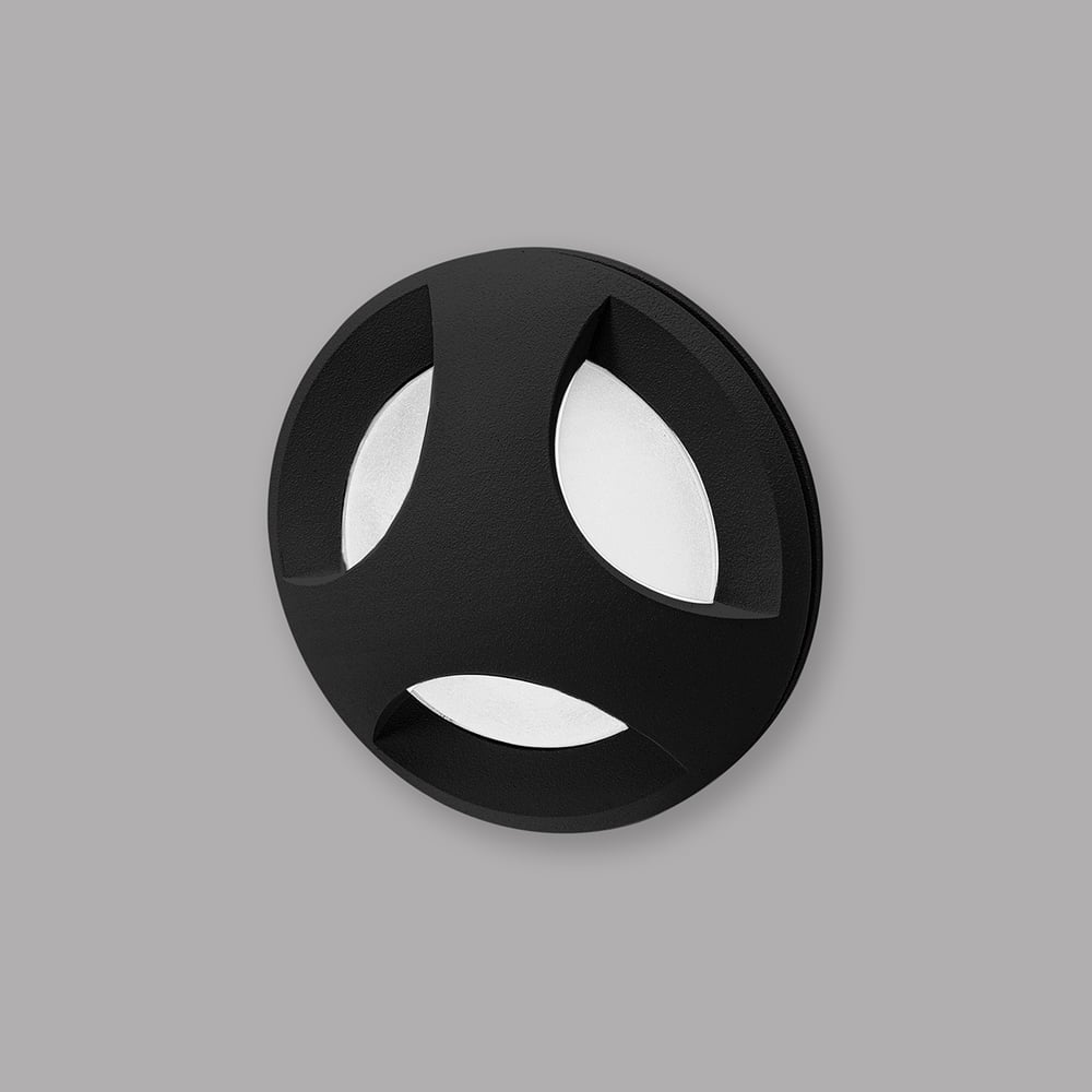 Изображение товара Подсветка для лестниц IMEX PASO IL.0013.3002-BK 3 Вт встроенные светодиоды IP54