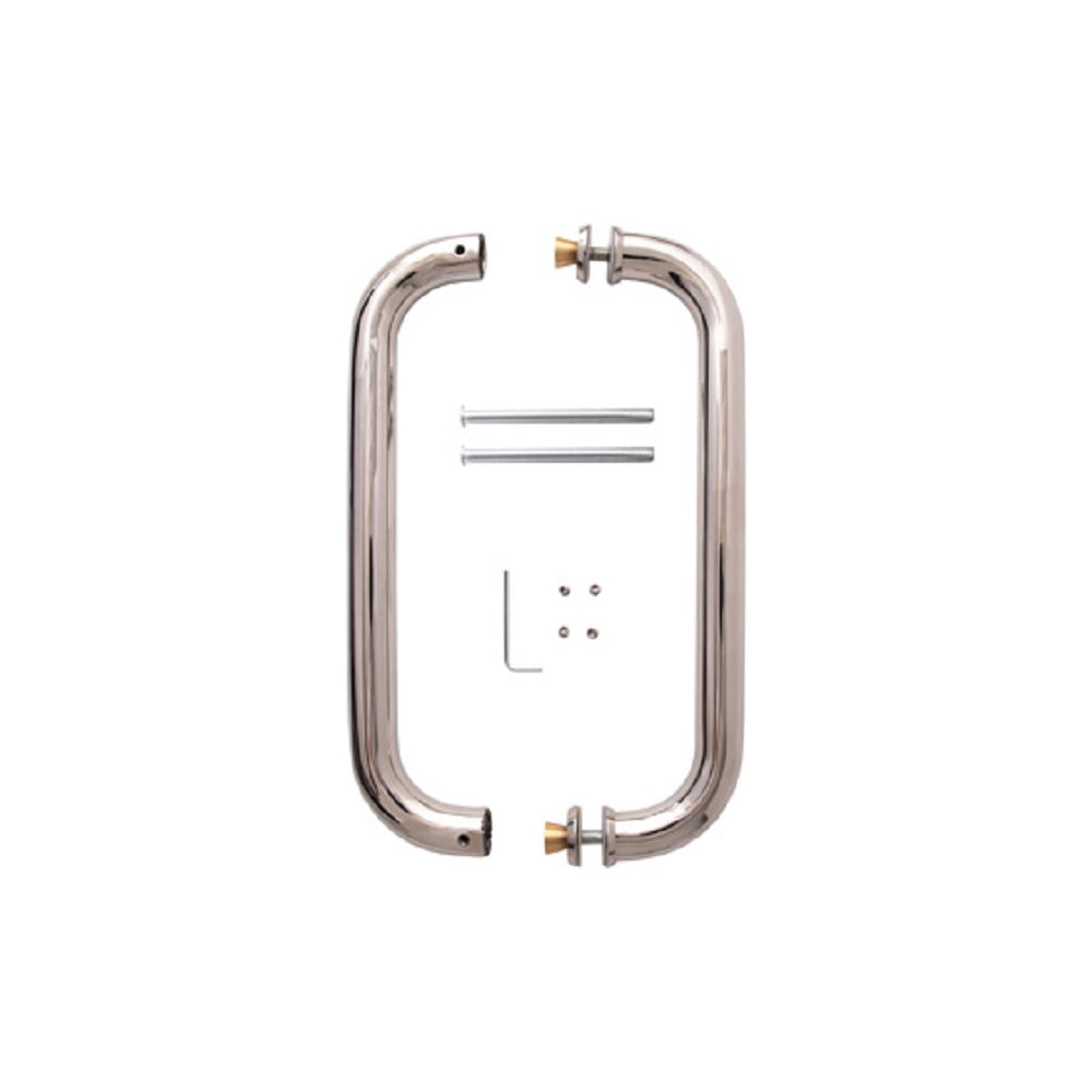 Изображение товара Ручки-скобы AVERS HC-0901-25/300-INOX-NI 28064 из нержавеющей стали, овальные