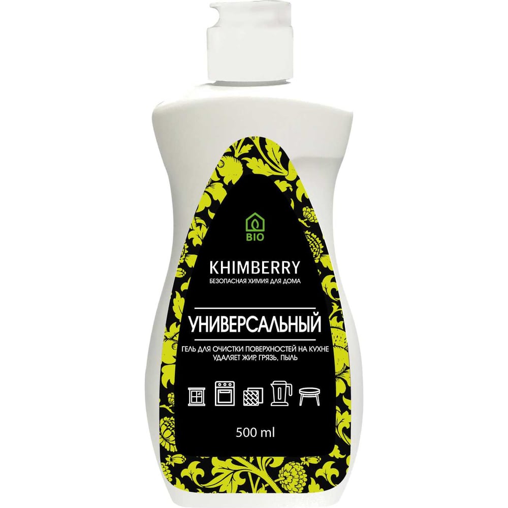Изображение товара Универсальный гель для кухни KHIMBERRY 823 0.5 л эффективное средство для чистки поверхностей
