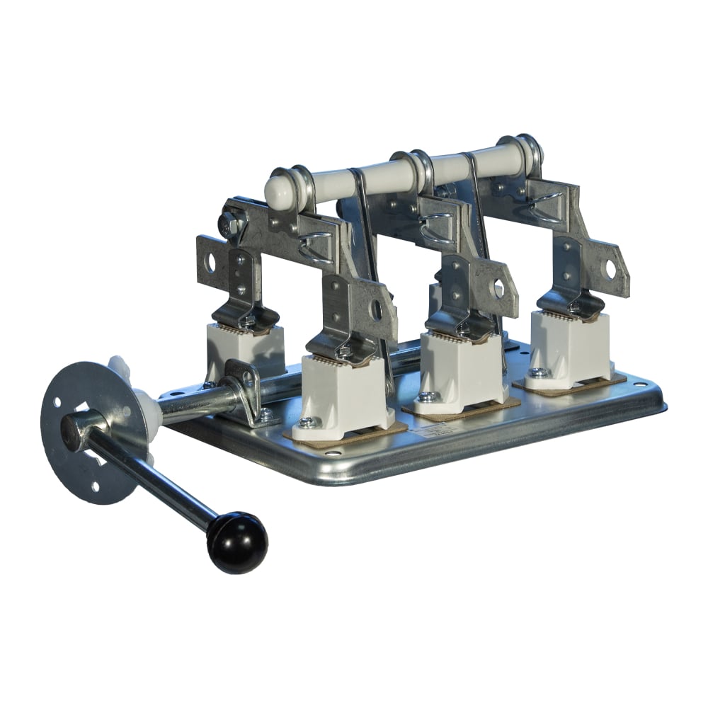 Изображение товара Выключатель-разъединитель Электротехник РБ34 У3, 400А, правая боковая рукоятка, IP00, ET006019