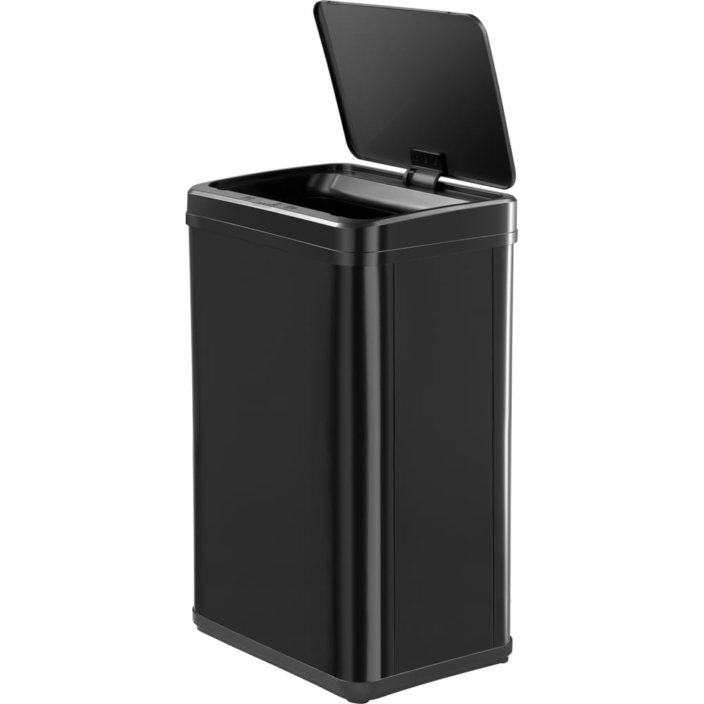Изображение товара Сенсорное ведро для мусора TESLER STB-50F BLACK 50 литров