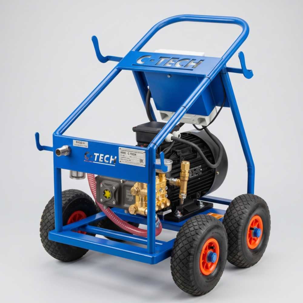 Изображение товара Мойка высокого давления C-TECH NEXT NTR2020 с 200 бар и 1200 л/ч