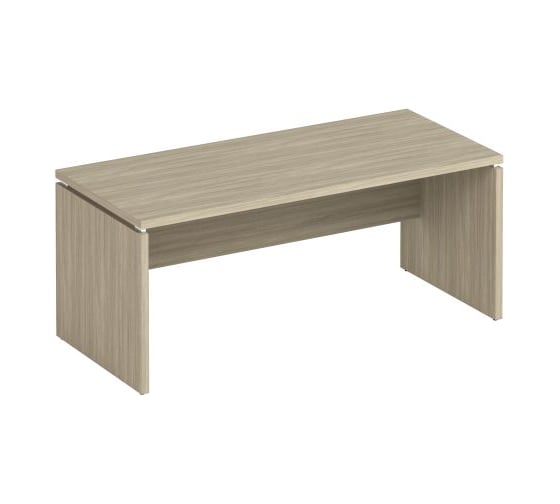 Изображение товара Стол руководителя Юнитекс Патриот 160х80х75, дуб скандинавский ПТх757хДК