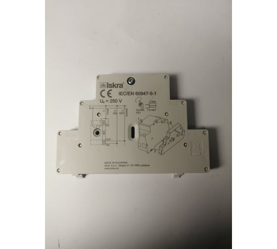 Изображение товара Дополнительный контакт iskra BIC (для бистабильных переключателей) УТ-00025814