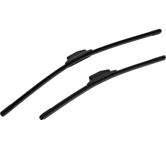 Изображение товара Комплект щеток стеклоочистителя Airline 550/400 мм (22/16) бескаркасные PREMIUM с креплением Крючок 9x3, 9x4 мм, 2 штуки AWBM019