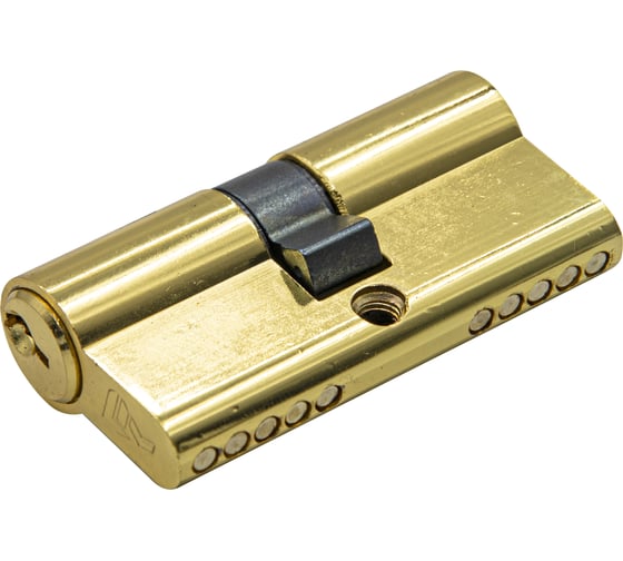 Изображение товара Цилиндровый механизм РемоКолор 60 мм, PB, ключ-ключ, англ. ключ 70-1-561