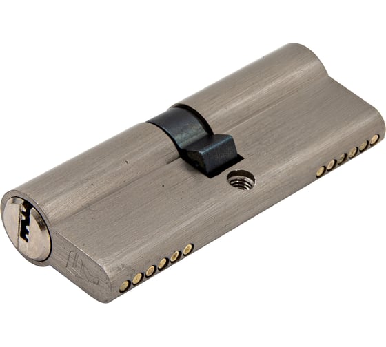 Изображение товара Цилиндровый механизм РемоКолор 80 мм, SN, ключ-ключ, перф. ключ 70-1-182