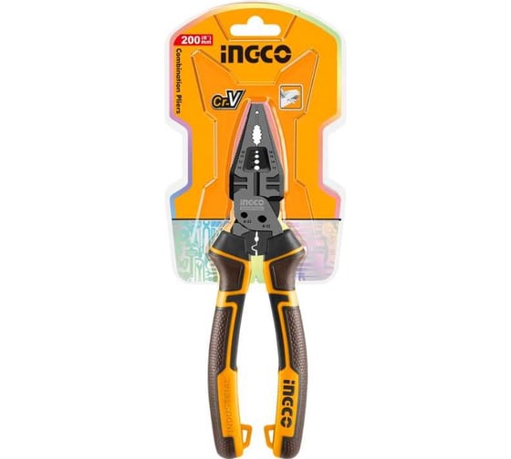 Изображение товара Плоскогубцы многофункциональные усиленные INGCO 8в1 HMFCP28200