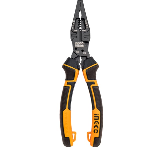 Изображение товара Плоскогубцы многофункциональные усиленные INGCO 8в1 HMFCP28200