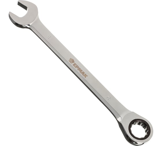 Изображение товара Комбинированный трещоточный ключ ЕРМАК 736-169