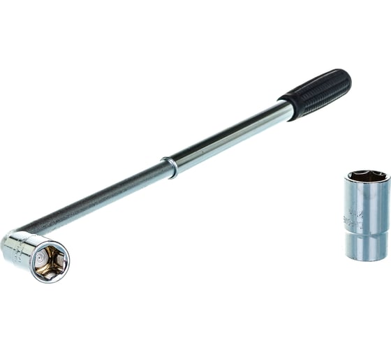 Изображение товара Баллонный телескопический ключ со сменными головками ЕРМАК 17/19, 21/23мм 766-080