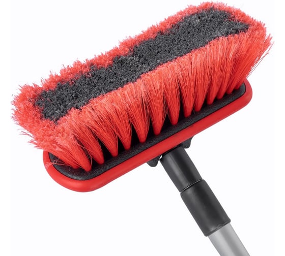 Изображение товара Щетка для мытья ARNEZI с телескопической мягкой ручкой L=77-130 см A0403011