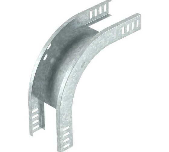 Изображение товара Секция угловая 90 внешняя OBO Bettermann RBV 330 F FT, для листовых лотков, h=35 мм, B=300 мм, сталь, горячий цинк 7007218