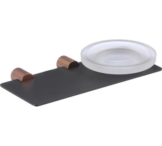 Изображение товара Мыльница стеклянная Savol с настенным держателем S-002159HD