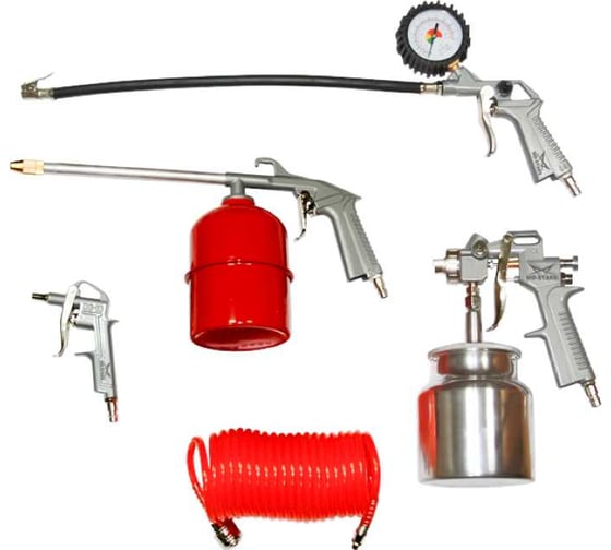 Изображение товара Краскораспылитель MD-STARS с нижним алюминиевым бачком (соп.1,5) W-2000A2-S1,5