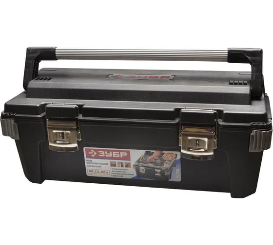 Изображение товара Ящик для инструмента ЗУБР УМЕЛЕЦ-25 пластиковый, профессионал 38141-25_z01