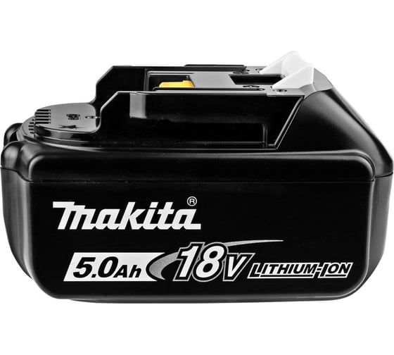 Изображение товара Аккумулятор Makita BL1850B LXT 18 В, 5 Ач, индикатор заряда, полиэтиленовый пакет, 1 шт 632G59-7