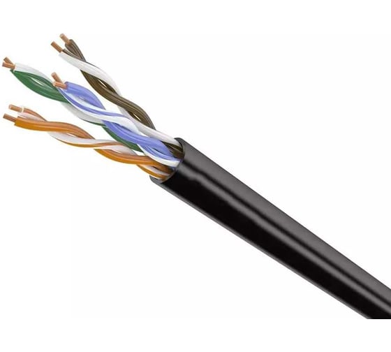 Изображение товара Кабель Folan U/UTP Cat 5e PE 4pr 24 AWG 305 м U42046PE