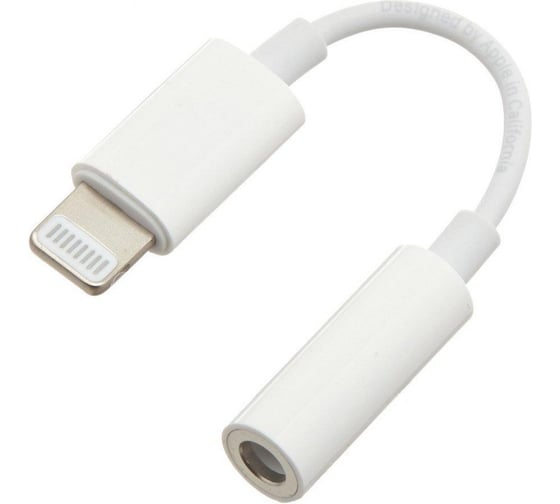 Изображение товара Переходник PERFEO Jack 3.5 mm розетка - 8 PIN ( Lightning) вилка (A7027) 30015571