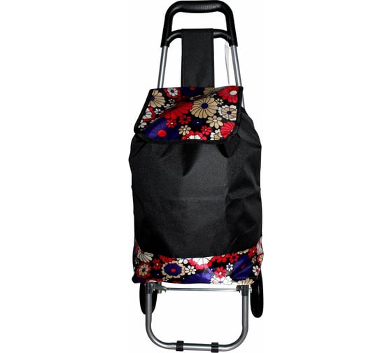 Изображение товара Сумка-тележка КОШКИН ДОМ водостойкая, морозоустойчивая, колеса ПВХ 14,5 см 30-07-006