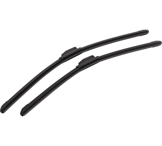 Изображение товара Комплект щеток стеклоочистителя Airline 600/550 мм (24/22) бескаркасные PREMIUM с креплением Крючок 9x3, 9x4 мм, 2 штуки AWBM059