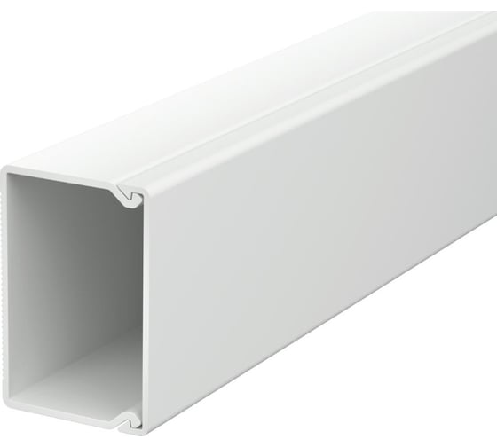 Изображение товара Кабельный канал OBO Bettermann безгалогеновый WDKH 30x45x2000 мм (мини-канал с крышкой) ABS-пластик, светло-серый RAL 7035 6175463