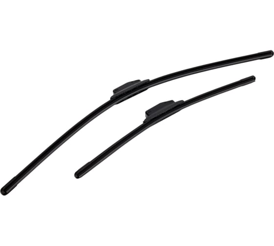Изображение товара Комплект щеток стеклоочистителя Airline 650/430 мм, (26/17) бескаркасные PREMIUM с креплением Крючок 9x3, 9x4 мм, 2 штуки AWBM077