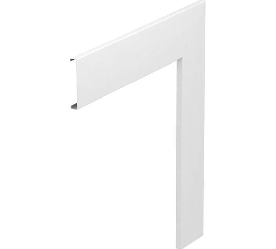 Изображение товара Крышка плоского угла кабельного канала OBO Bettermann Rapid 80, 300x80 мм, сталь белый 6279860