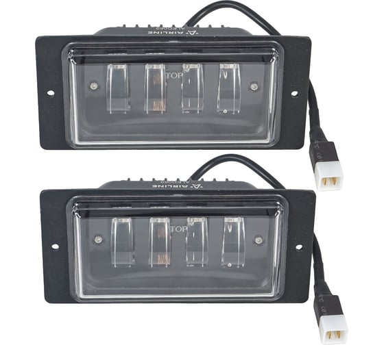 Изображение товара Светодиодная фара Airline четкая световая граница, 48 Вт Белый, 174x85x60 мм, комплект 2 шт. ALED068