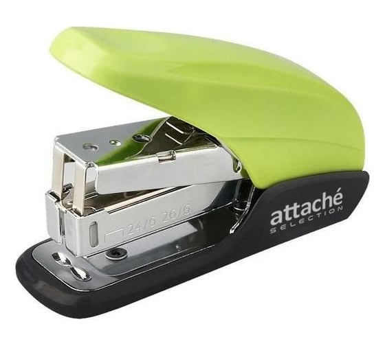 Изображение товара Степлер Attache Selection до 20 листов, №24/6, 26/6, салатовый 723421