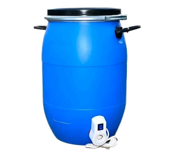 Изображение товара Душевая ёмкость с подогревом BlackWeld вместимость 65 литров 114409bw