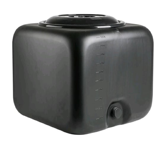 Изображение товара Душевая ёмкость BlackWeld вместимость 100 литров 114411bw