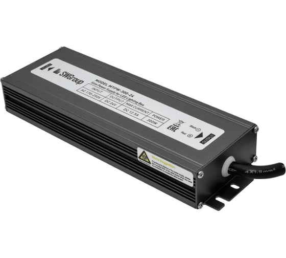 Изображение товара Влагозащитный блок питания SWG MINI Al TPW, 300 W 24 V, MTPW-300-24 09-00901281