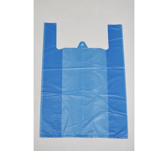 Изображение товара Майка ИП Канавкина Л.А. 30x55 см, 30 мкм, Синяя, 100 шт. 38А