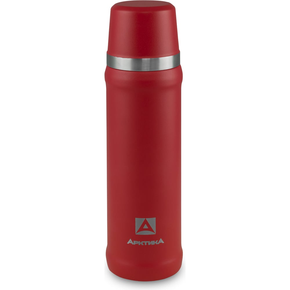 Изображение товара Термос Арктика 600 мл красный вакуумный для напитков