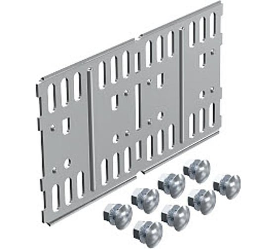 Изображение товара Соединитель OBO Bettermann RLVL 110 FT, продольный/угловой, для листовых лотков, L=200, сталь, горячий цинк 6067913