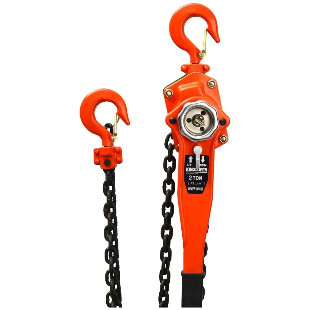 Изображение товара Ручная рычажная таль KINGQUEEN 2 т, 6 м RH-2T-6M для подъема грузов