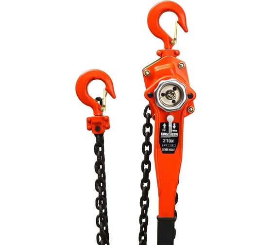 Изображение товара Ручная рычажная таль KINGQUEEN 2 т, 6 м RH-2T-6M