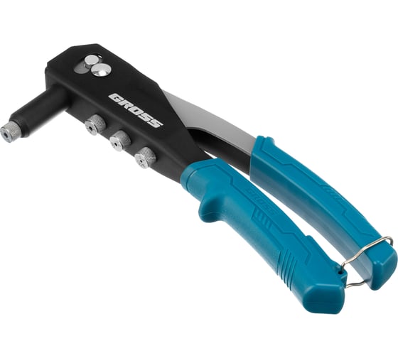 Изображение товара Заклепочник ручной GROSS 260 мм, заклепки 2, 4-3, 2-4, 0-4, 8 мм. 40415