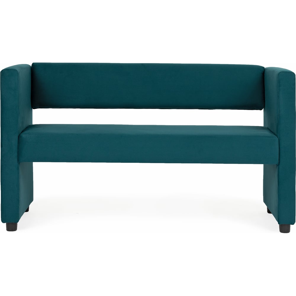 Изображение товара Прямой диван Divan24 Берри зеленый из велюра для дома и офиса