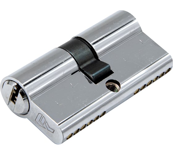 Изображение товара Механизм цилиндровый РемоКолор 60мм, CP, ключ-ключ, англ. ключ, (шт.) 70-1-160