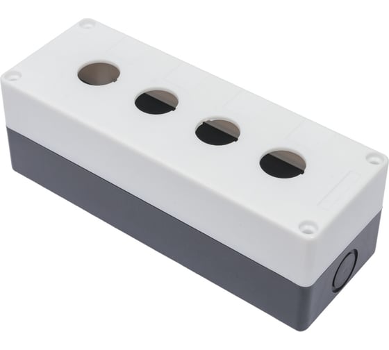 Изображение товара Корпус EKF КП104, 4 кнопки белый cpb-104-w